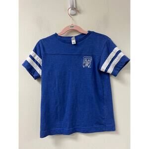 Live and Tell Boys Embroidered Truck Blue and White T Shirt Sz XS